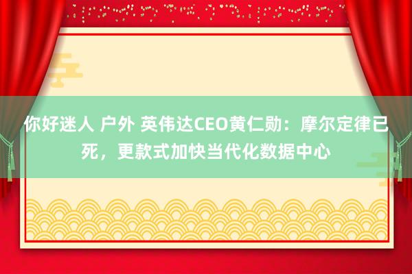 你好迷人 户外 英伟达CEO黄仁勋：摩尔定律已死，更款式加快当代化数据中心