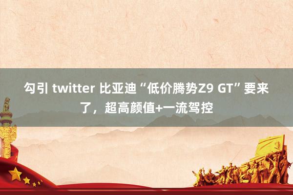 勾引 twitter 比亚迪“低价腾势Z9 GT”要来了，超高颜值+一流驾控